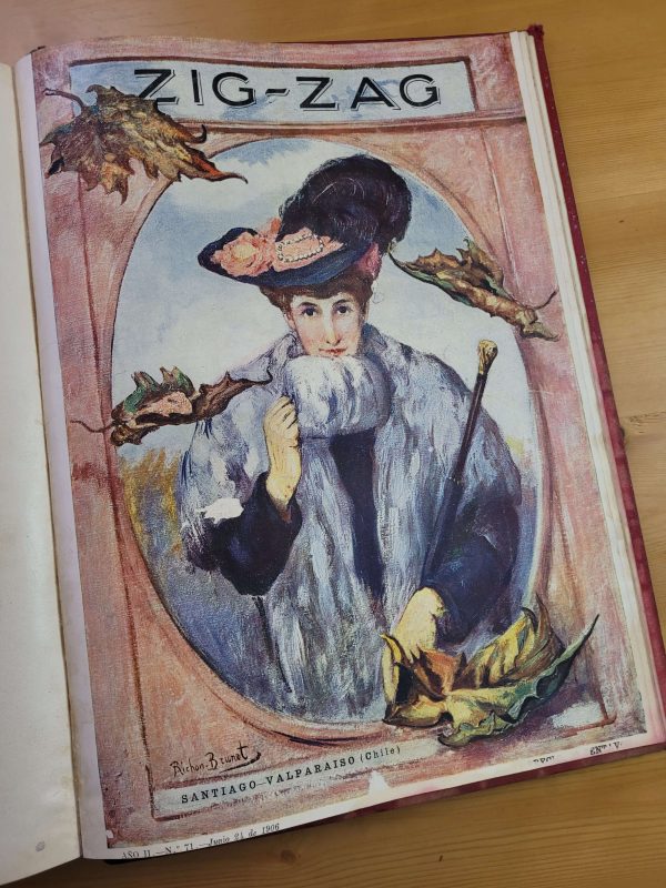 Empaste ZIG ZAG 1er semestre de 1906 -2do año- (26 revistas)