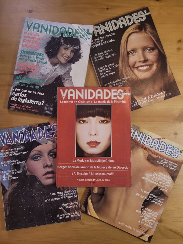 Pack VANIDADES años 70s (x5)