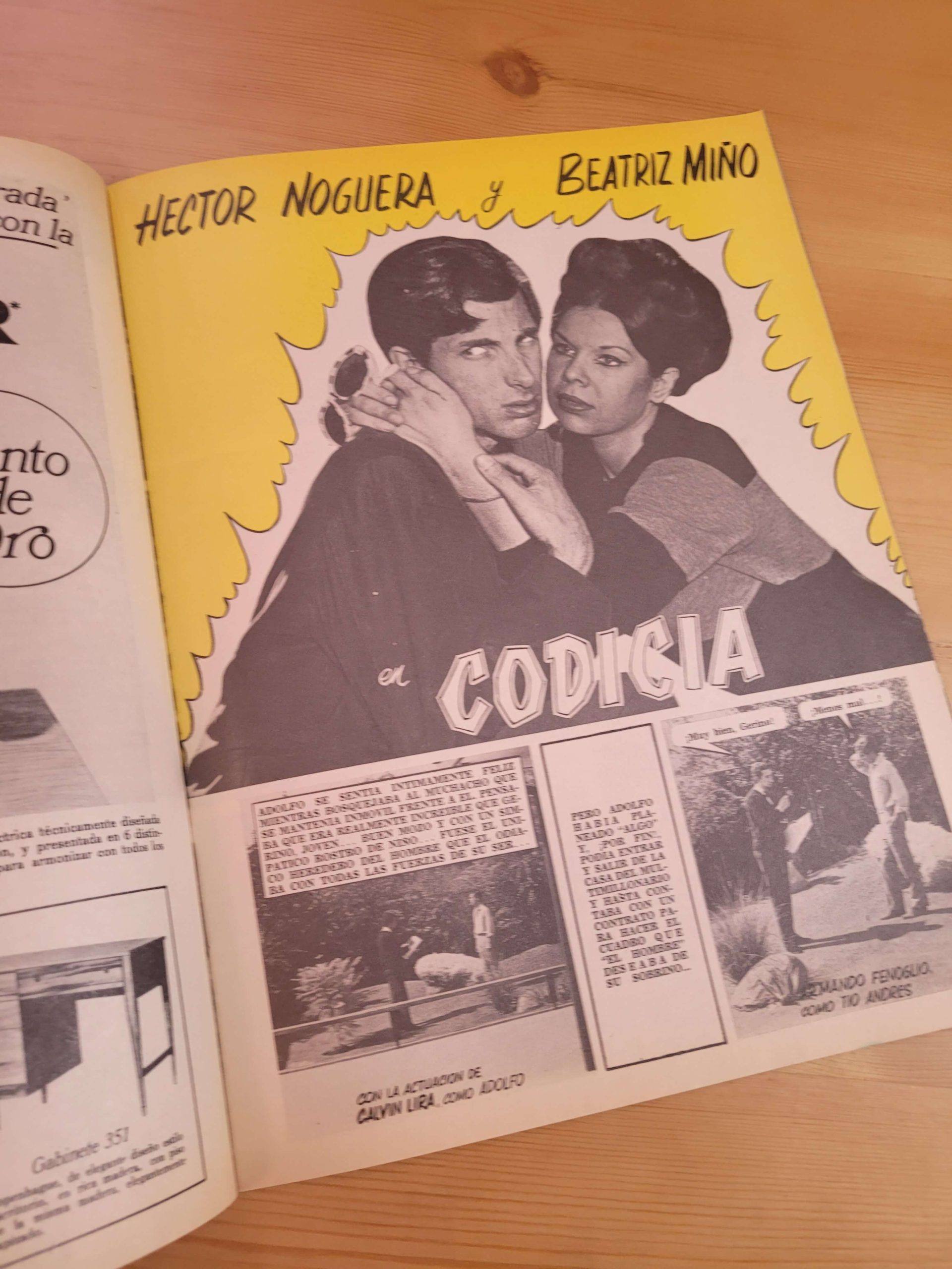 Pack n°3 revista CINE AMOR, años 60s (x4) - Imagen 2