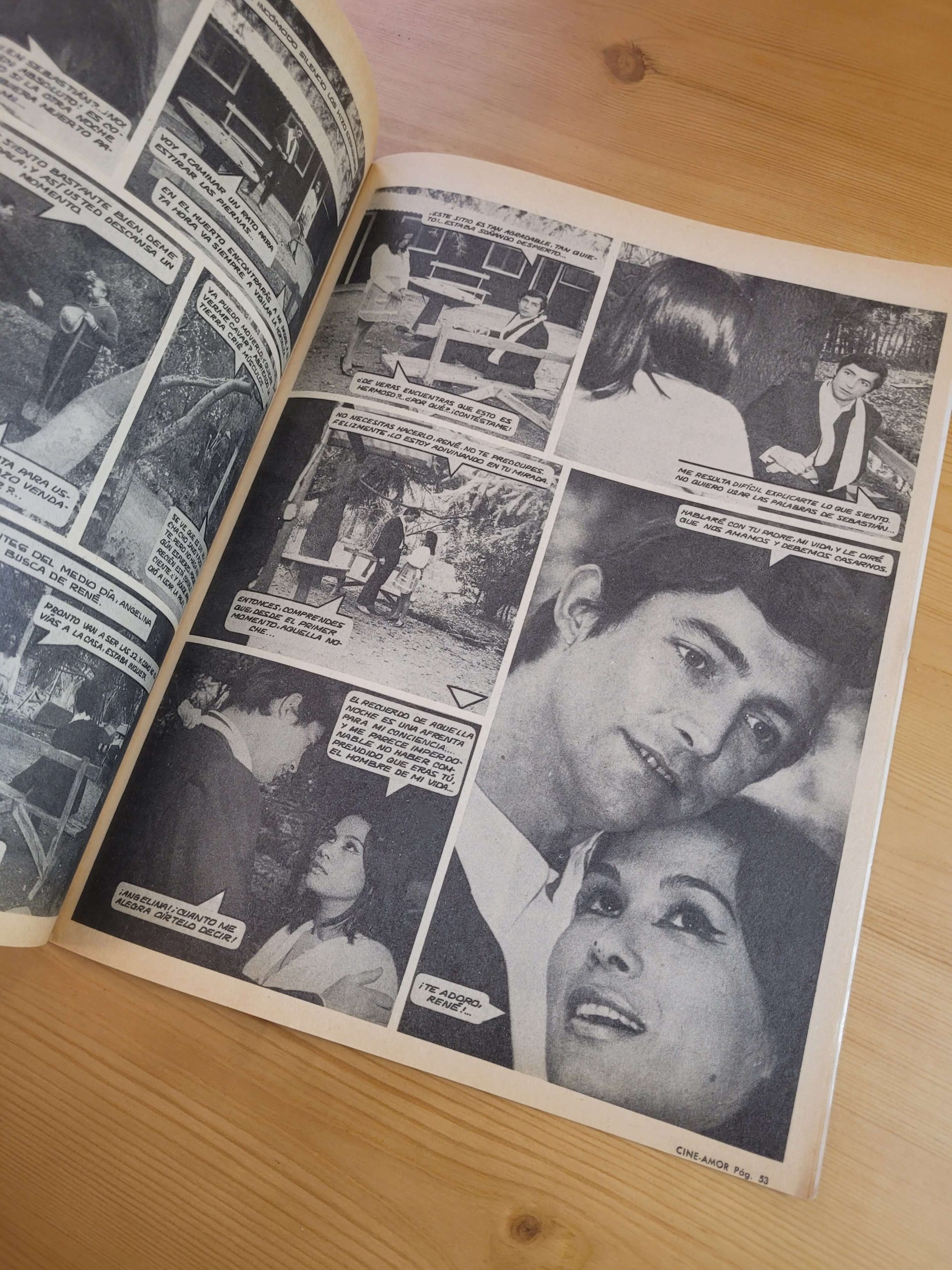 Pack n°3 revista CINE AMOR, años 60s (x4) - Imagen 9