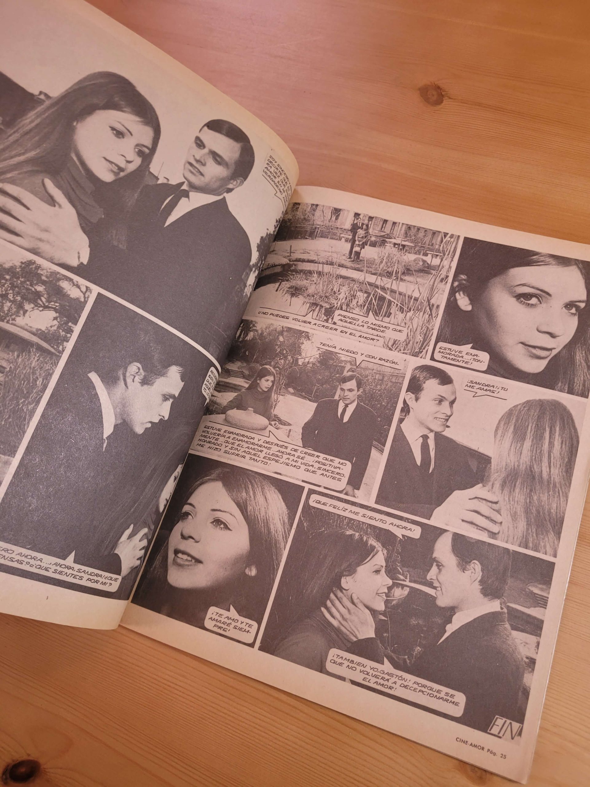Pack n°3 revista CINE AMOR, años 60s (x4) - Imagen 10