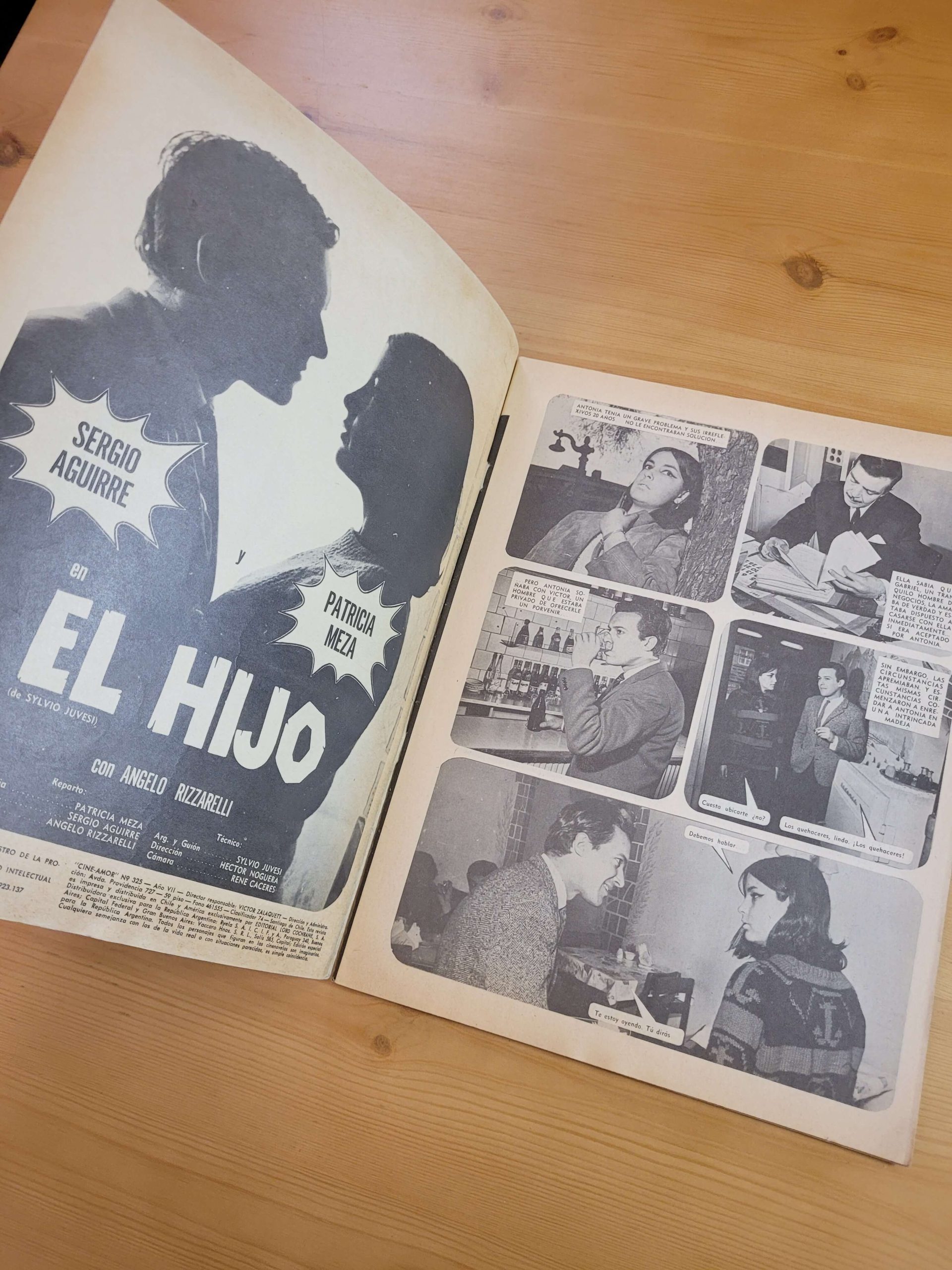 Pack n°3 revista CINE AMOR, años 60s (x4) - Imagen 14
