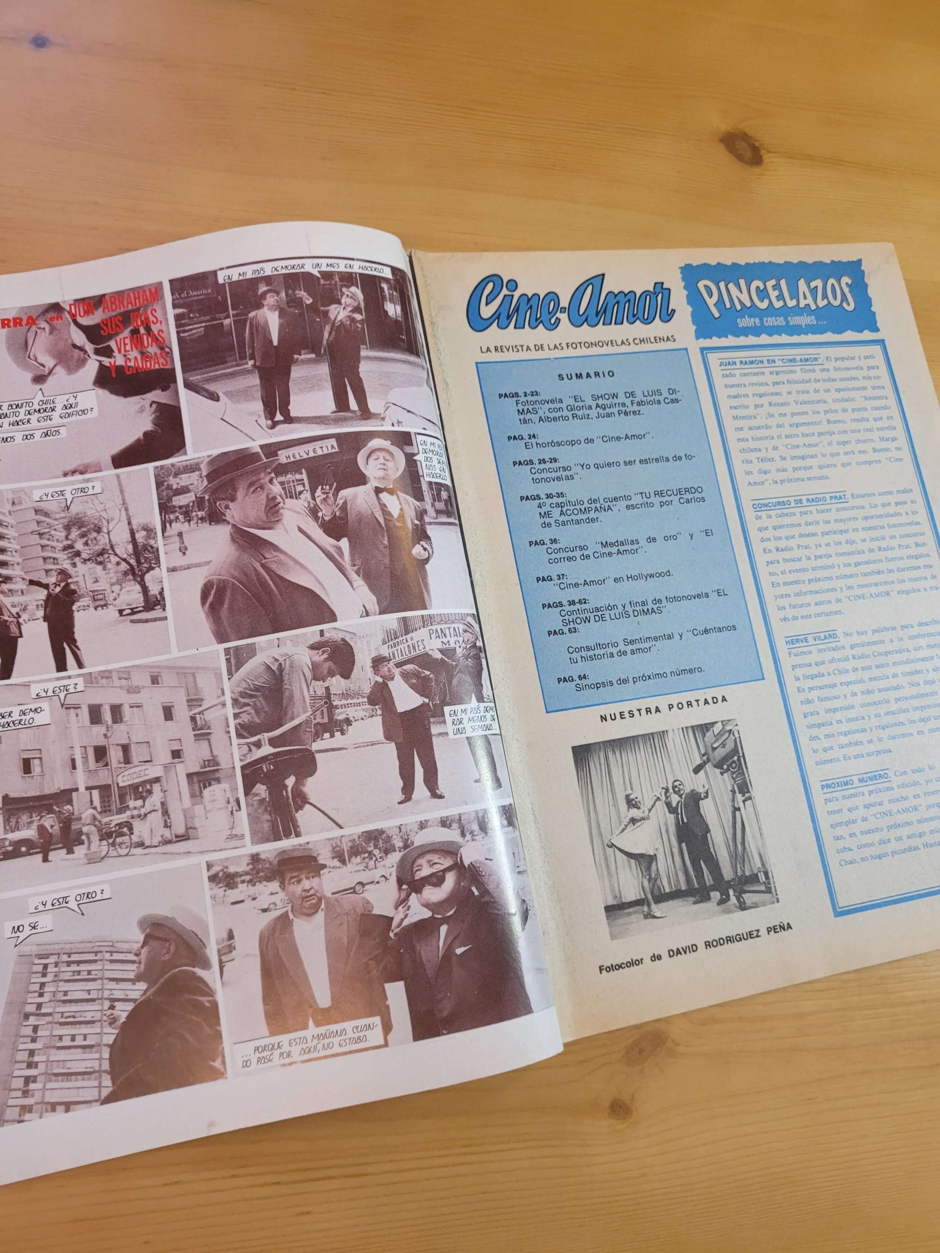 Pack n°3 revista CINE AMOR, años 60s (x4) - Imagen 15