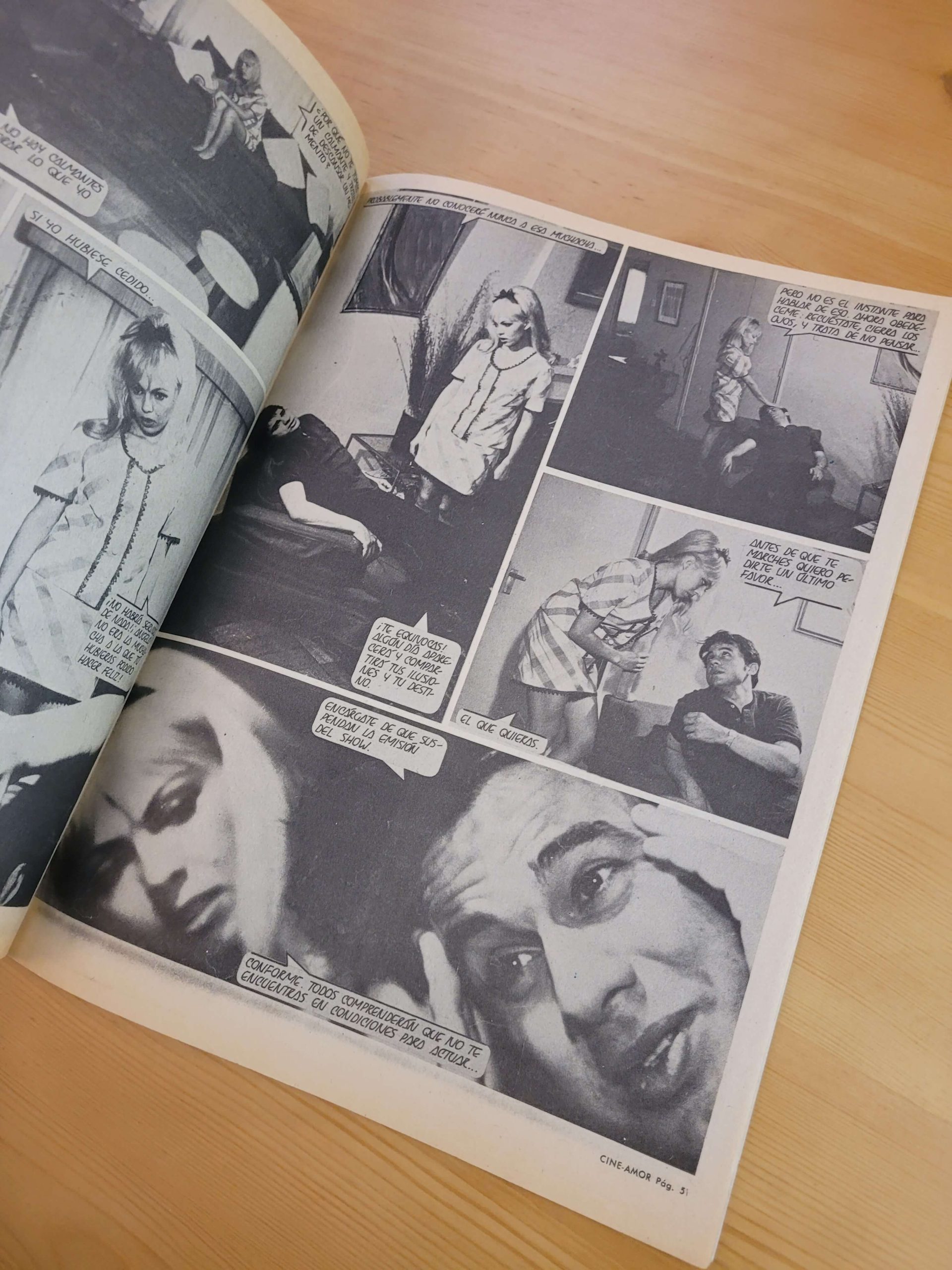 Pack n°3 revista CINE AMOR, años 60s (x4) - Imagen 18