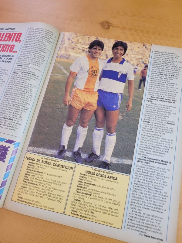 Revista DEPORTE TOTAL Universidad Católica campeón 1984