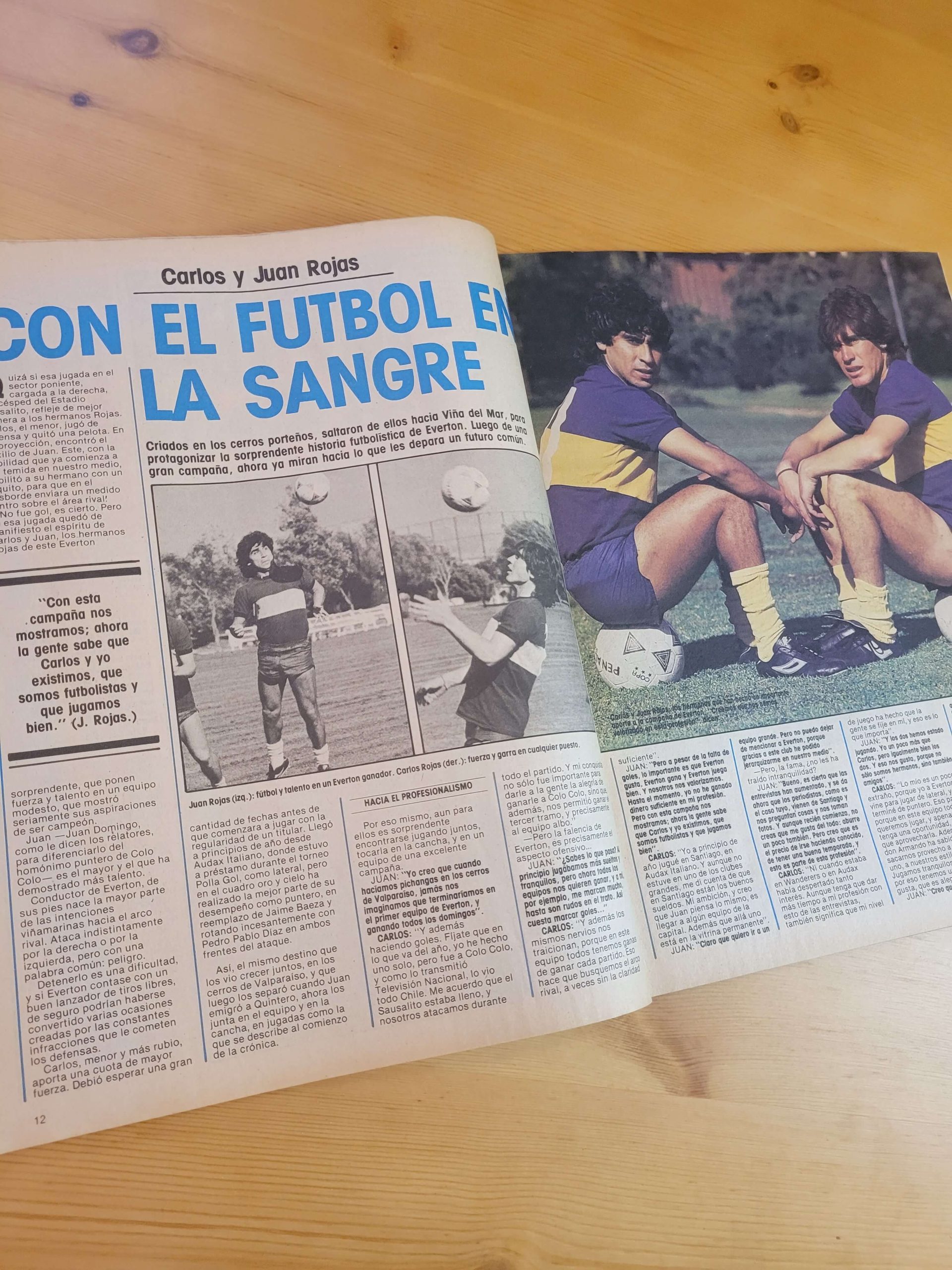 Revista DEPORTE TOTAL Cobreloa campeón 1985 - Imagen 6
