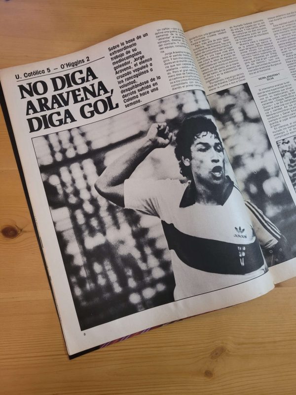 Pack DEPORTE TOTAL -Portadas Universidad Católica-, años 80s (x4)