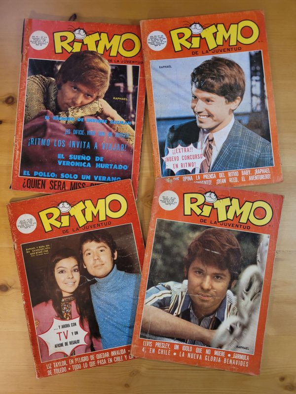 Pack RITMO -Portadas Raphael- (x4)