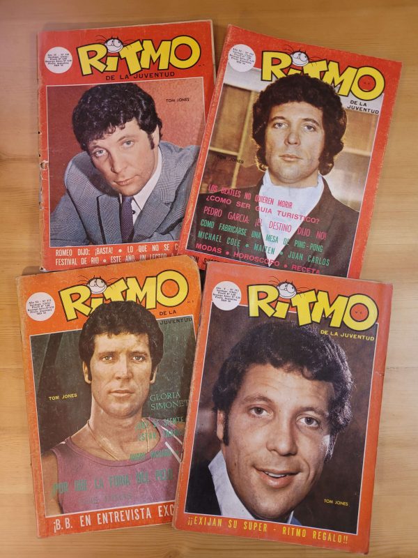 Pack RITMO -Portadas Tom Jones- (x4)