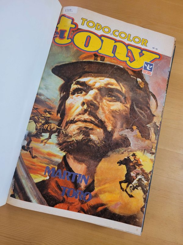 Empaste Comic argentinos: TONY (x2), FANTASIAS y NIPPUR MAGNUM (x2) (5 revistas)