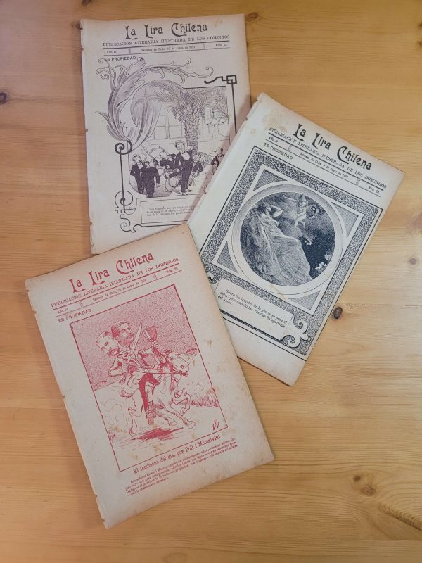 Pack LA LIRA CHILENA, 1901 (x3)