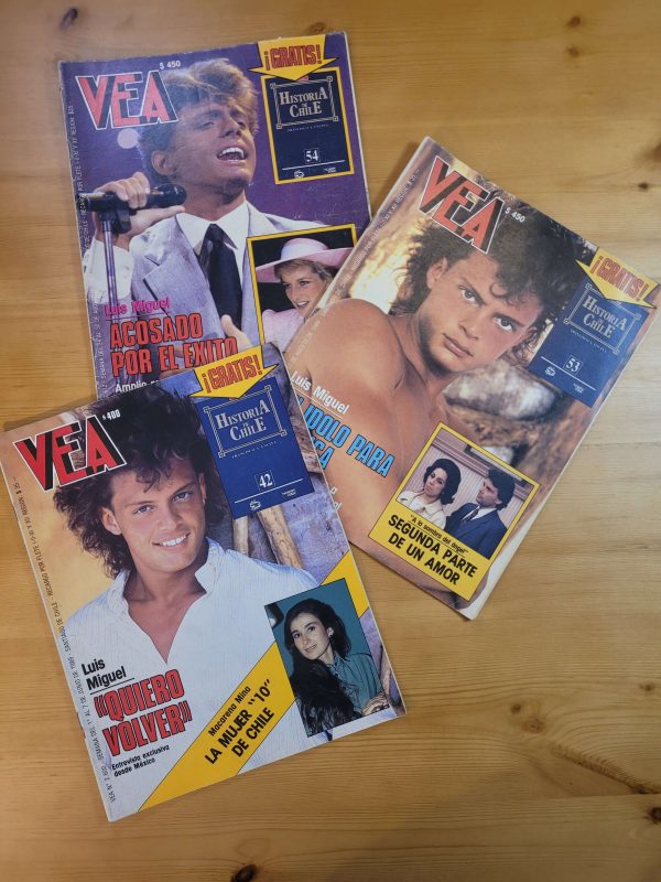 Pack VEA -Luis Miguel 80s- (x3)
