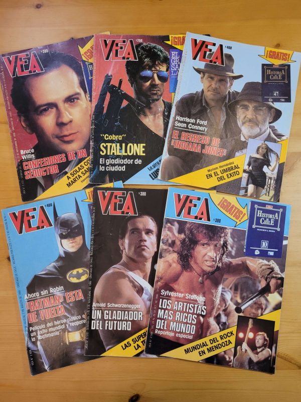 Pack VEA -Héroes de acción 80s- (x6)