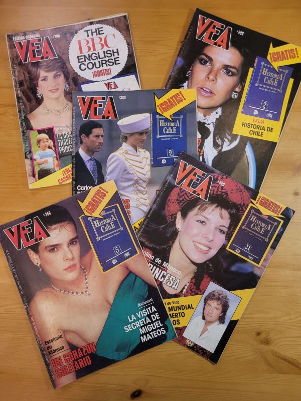 Pack VEA -Realeza británica 80s- (x5)