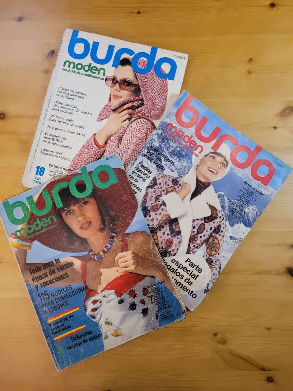 Pack BURDA años 70s (x3)