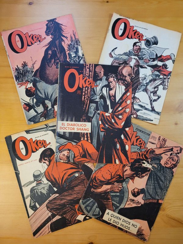 Pack OKEY n°2 -años 50s y 60s- (x5)