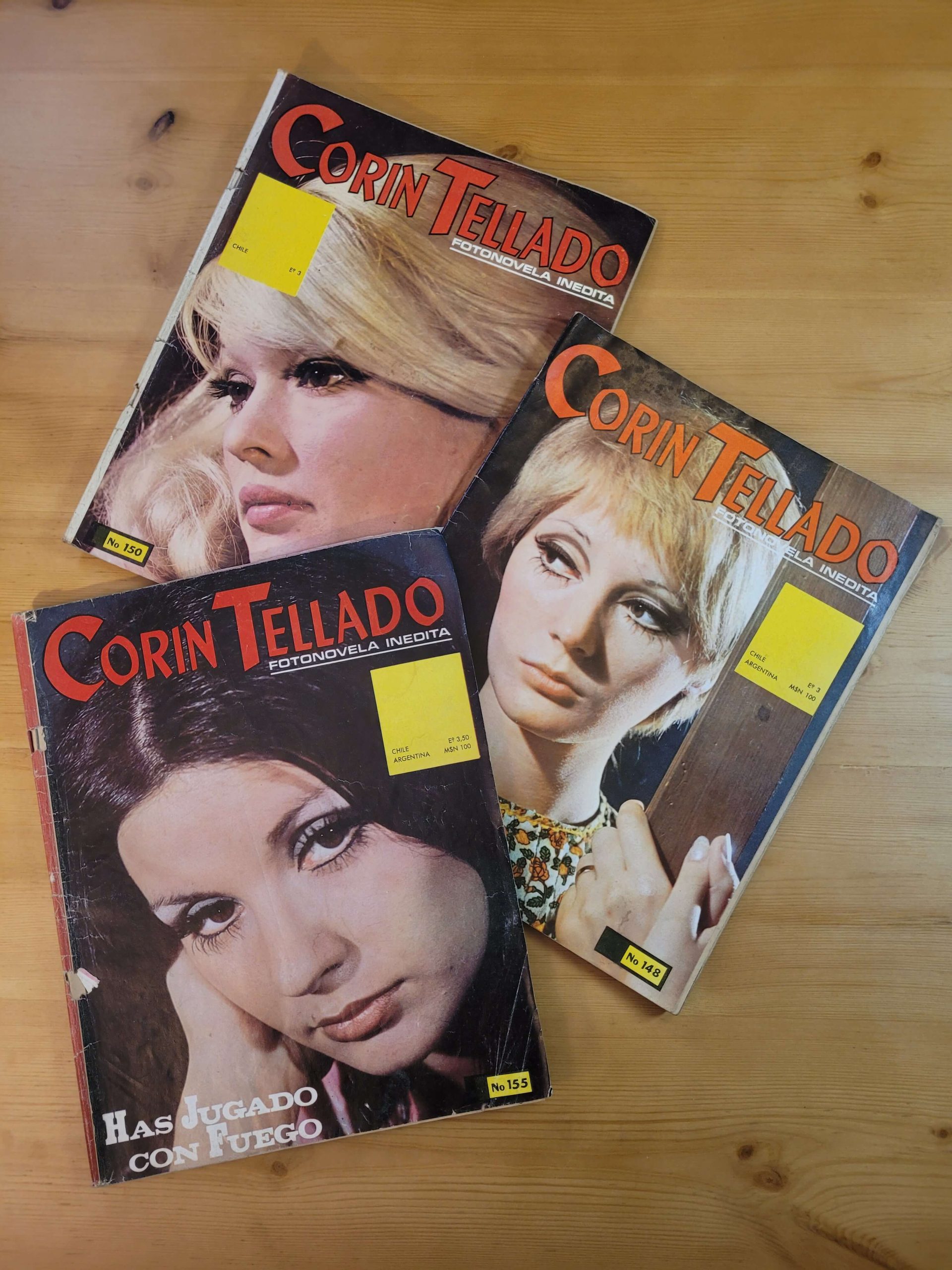 Pack CORIN TELLADO años 70s n°2 (x3)