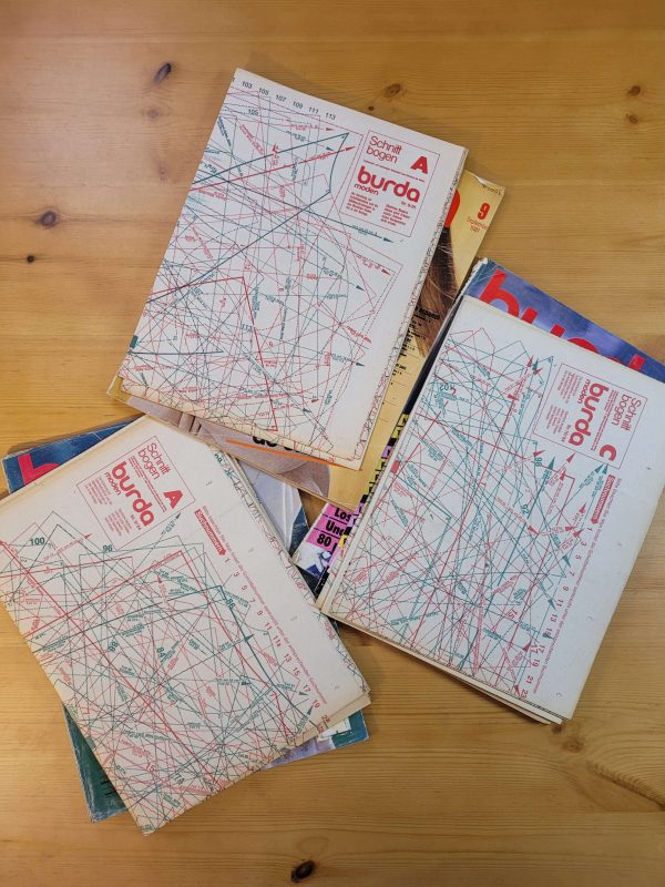 Pack BURDA años 80s n°1 (x3)