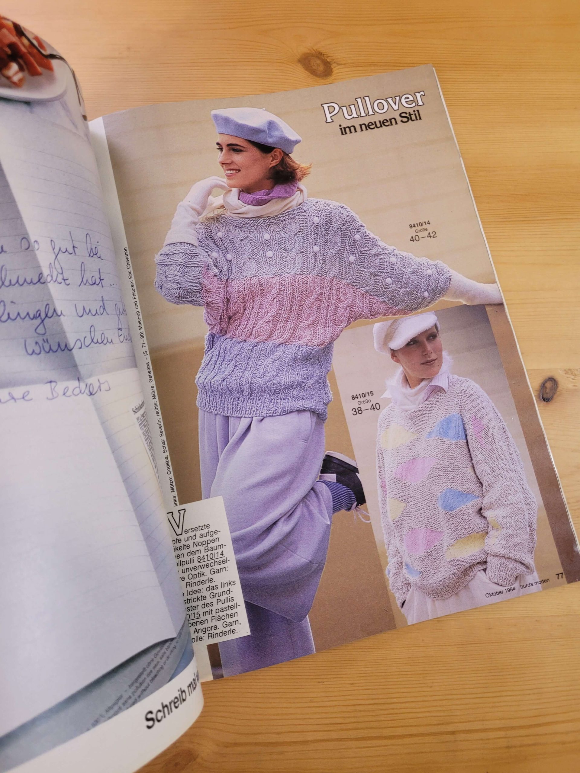 Pack BURDA años 80s n°1 (x3) - Imagen 6