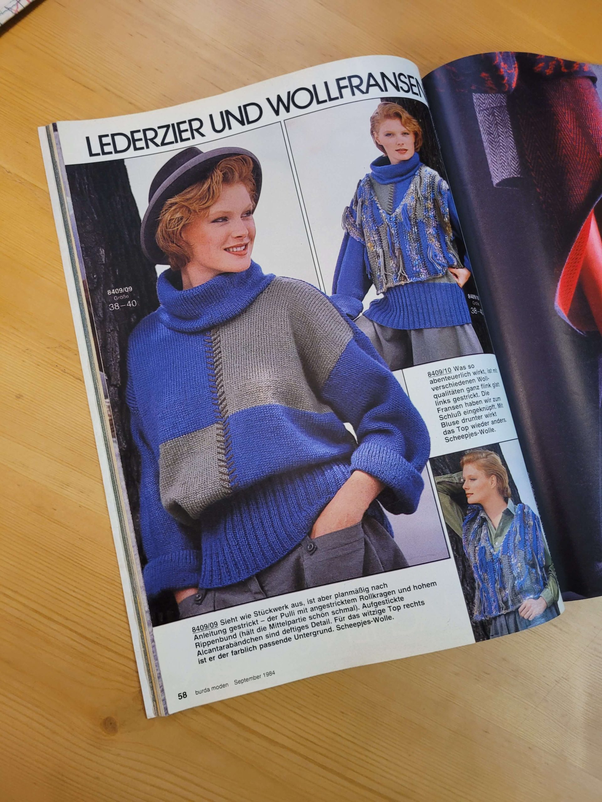 Pack BURDA años 80s n°1 (x3) - Imagen 13