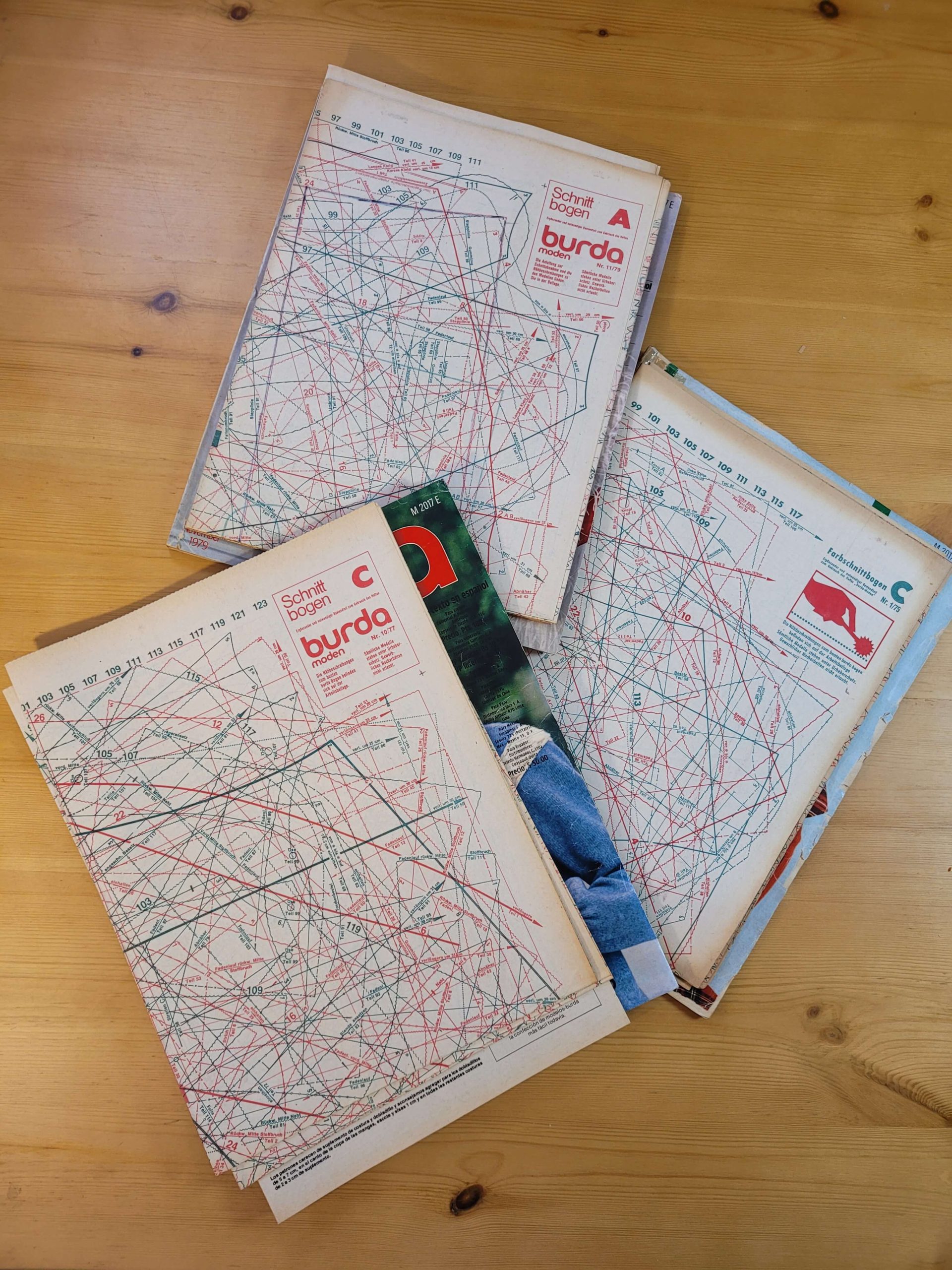 Pack BURDA años 70s n°2 (x3) - Imagen 2