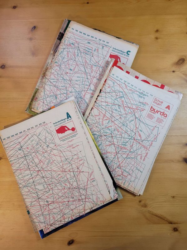 Pack BURDA años 70s n°1 (x3)
