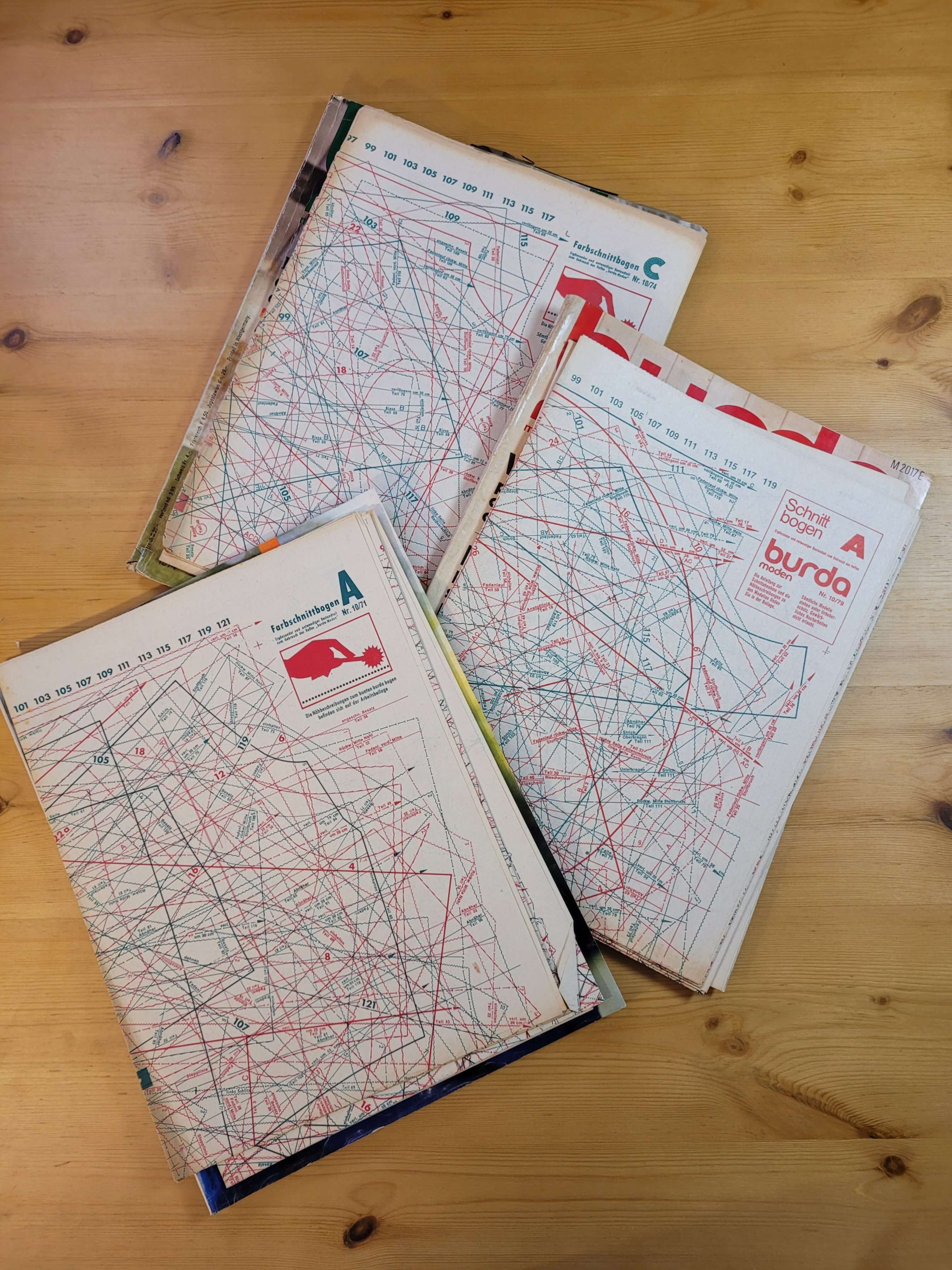 Pack BURDA años 70s n°1 (x3) - Imagen 2