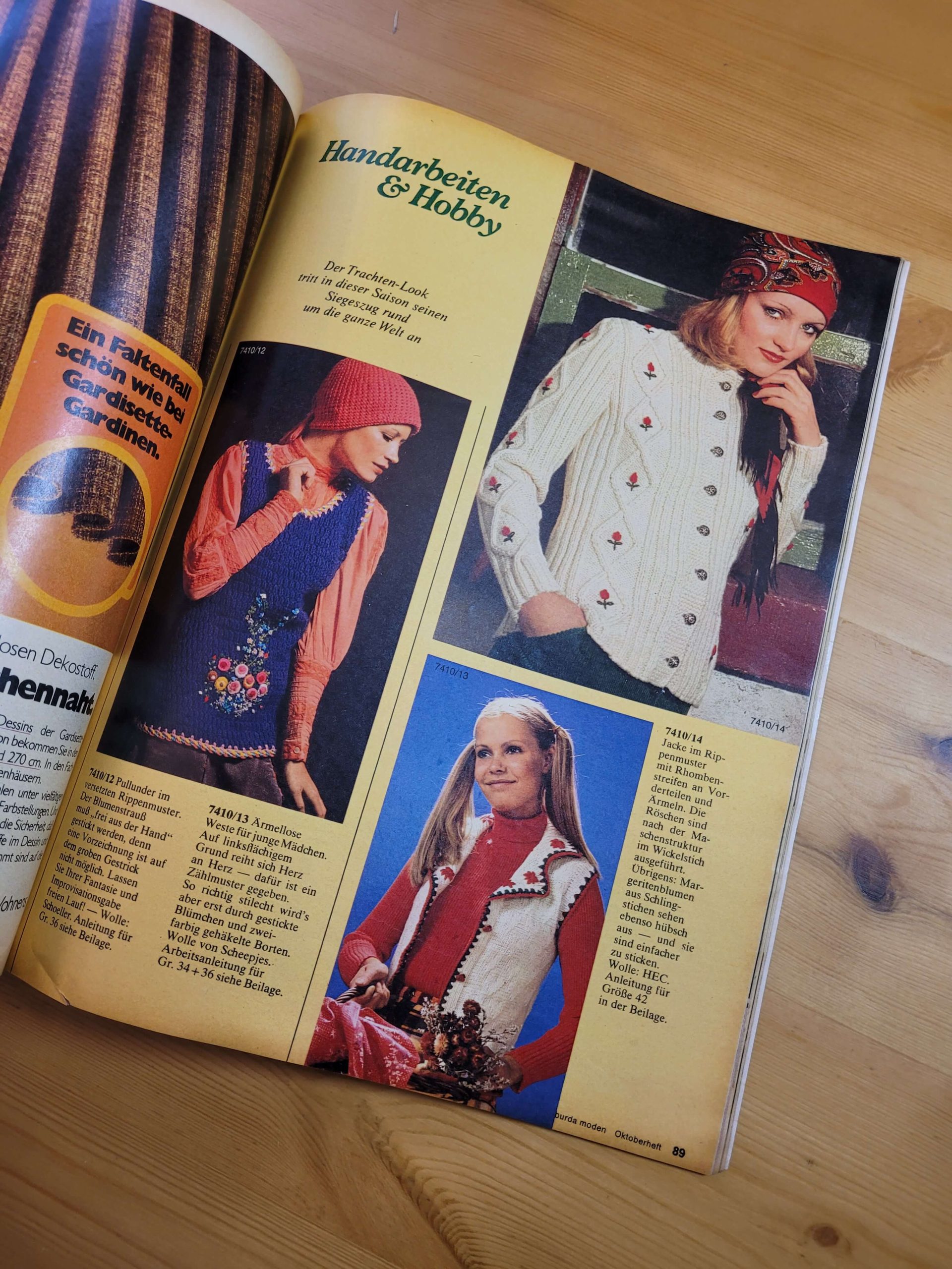 Pack BURDA años 70s n°1 (x3) - Imagen 3