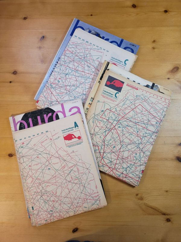 Pack BURDA años 60s n°1 (x3)