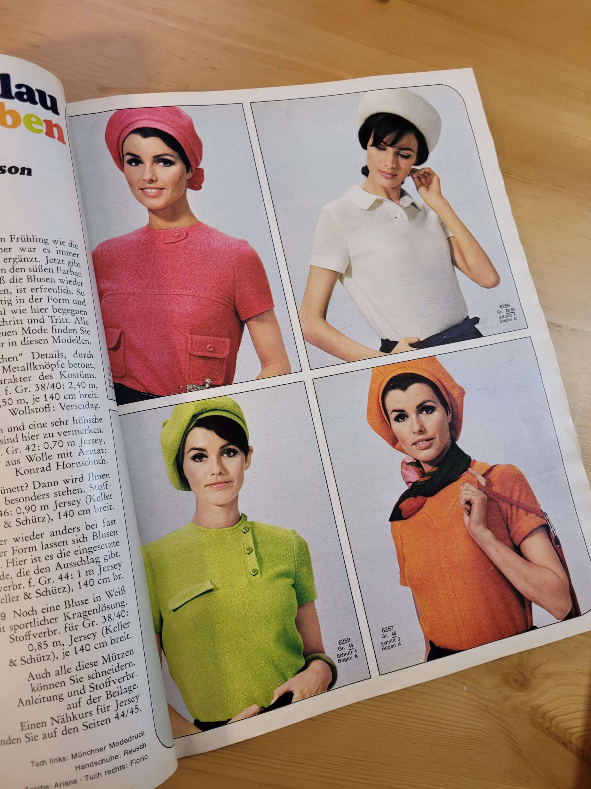 Pack BURDA años 60s n°1 (x3) - Imagen 12