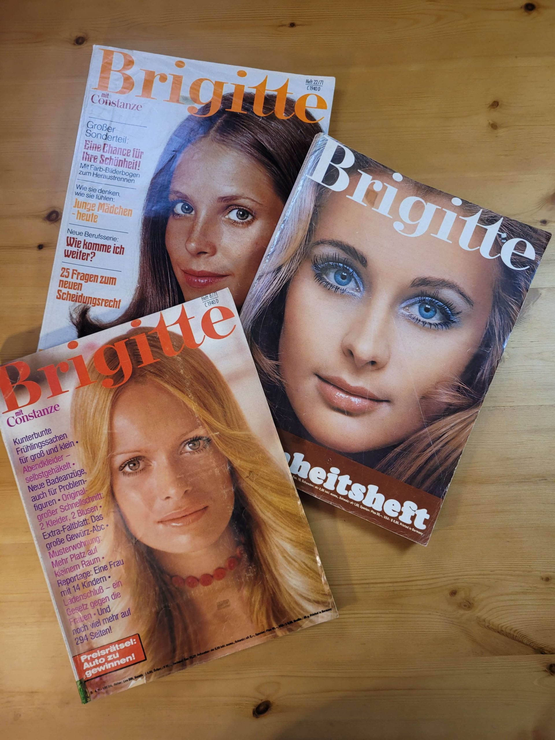 Pack BRIGITTE años 70s (x3)