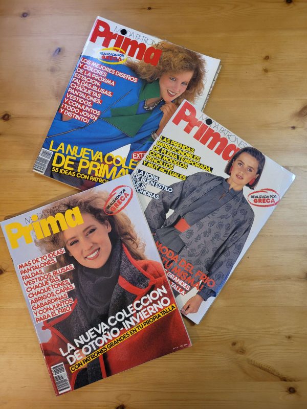 Pack PRIMA años 80s (x3)