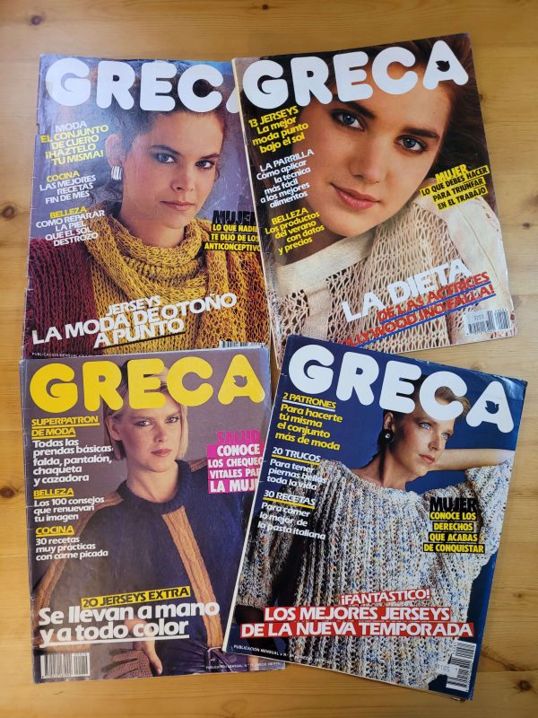 Pack GRECA años 80s n°2 (x3)