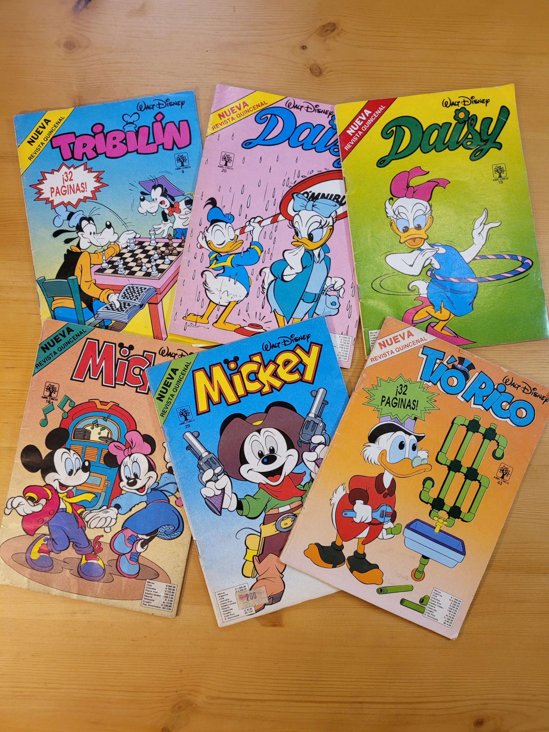 Pack DISNEY años 90s -Varios- (x6)