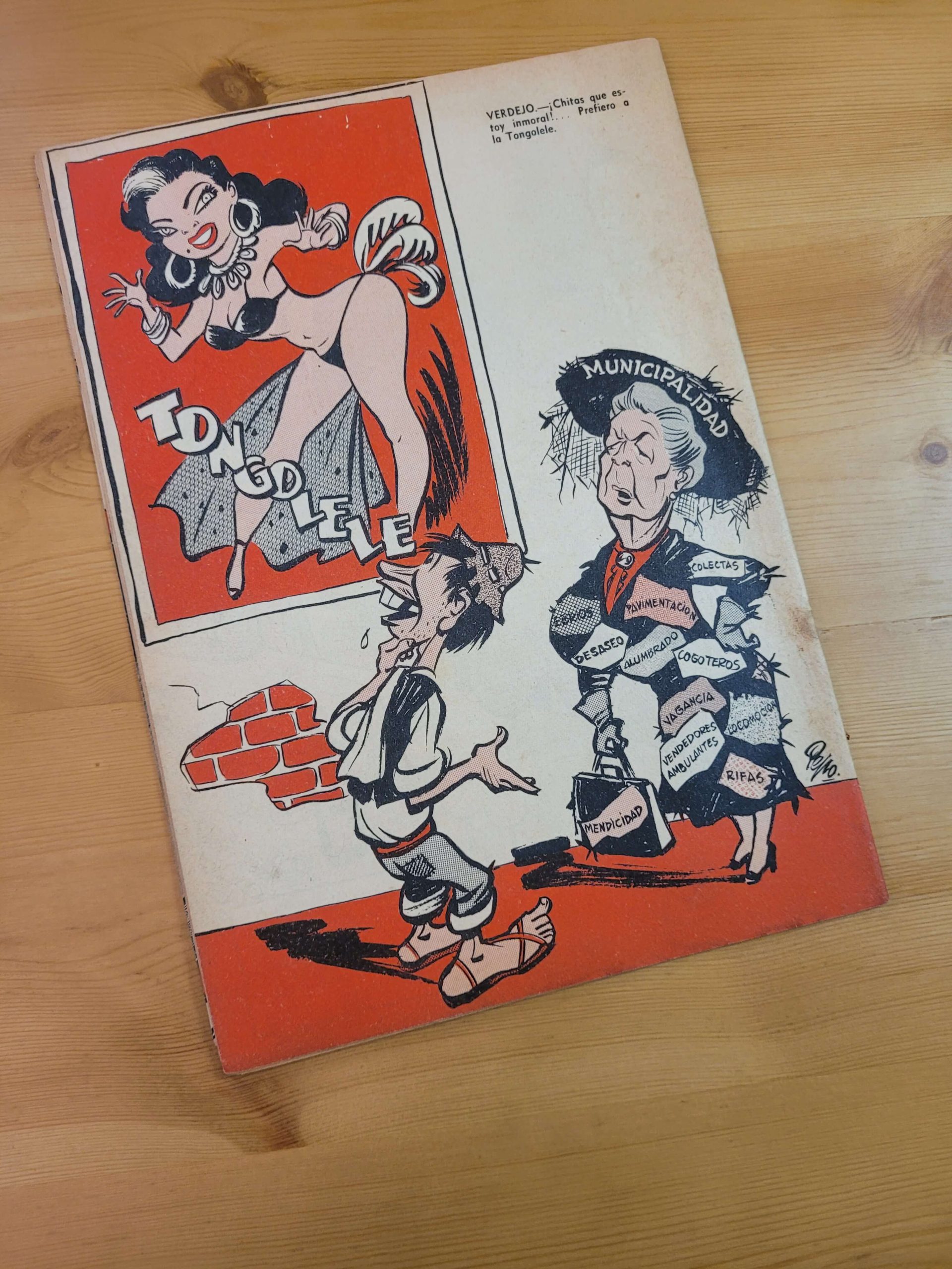 Pack TOPAZE años 50s -Portadas Carlos Ibáñez del campo- n°3 (x5) - Imagen 3