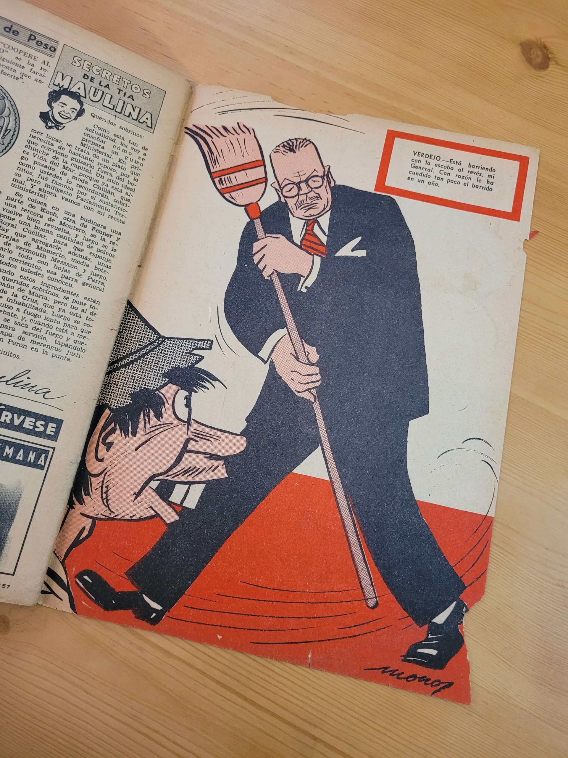 Pack TOPAZE años 50s -Portadas Carlos Ibáñez del campo- n°2 (x5) - Imagen 15