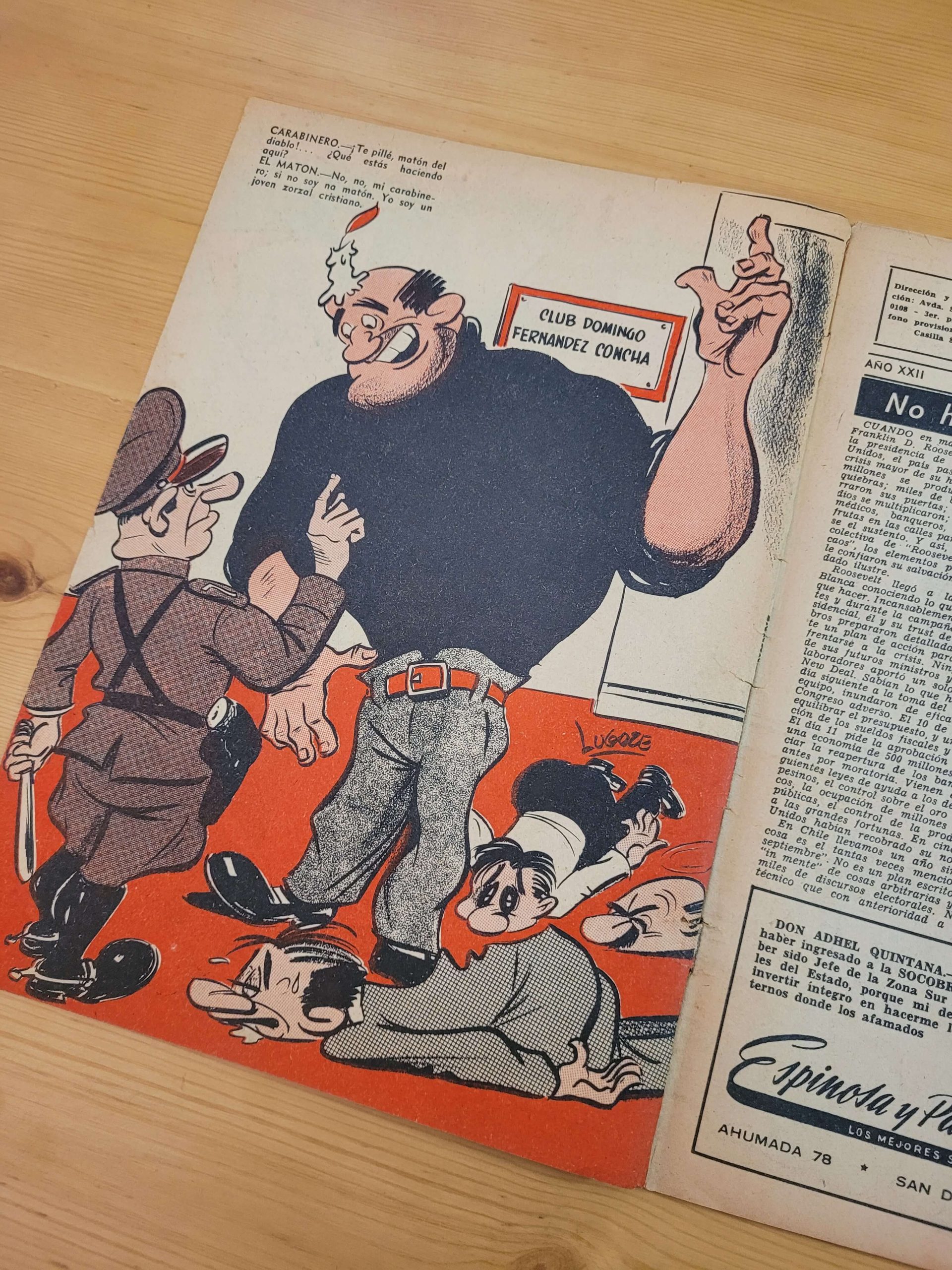 Pack TOPAZE años 50s -Portadas Carlos Ibáñez del campo- n°2 (x5) - Imagen 17