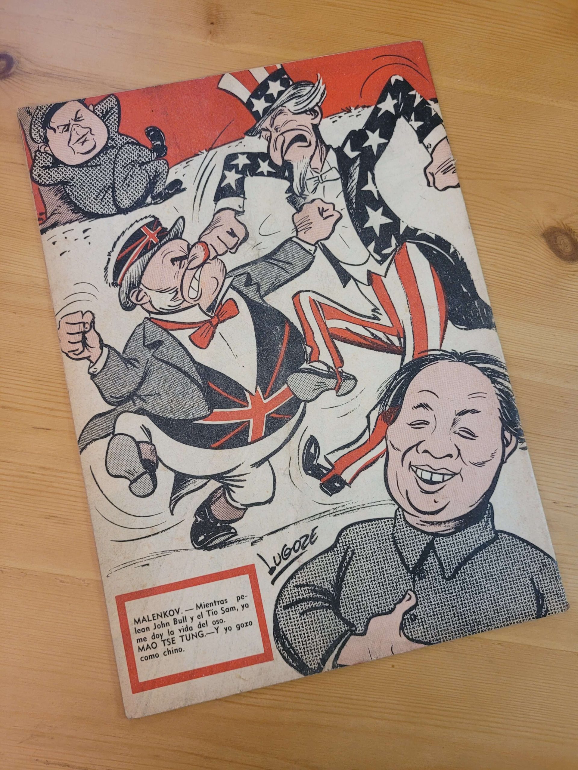 Pack TOPAZE años 50s -Portadas Gabriel Gonzáles Videla- (x5) - Imagen 4