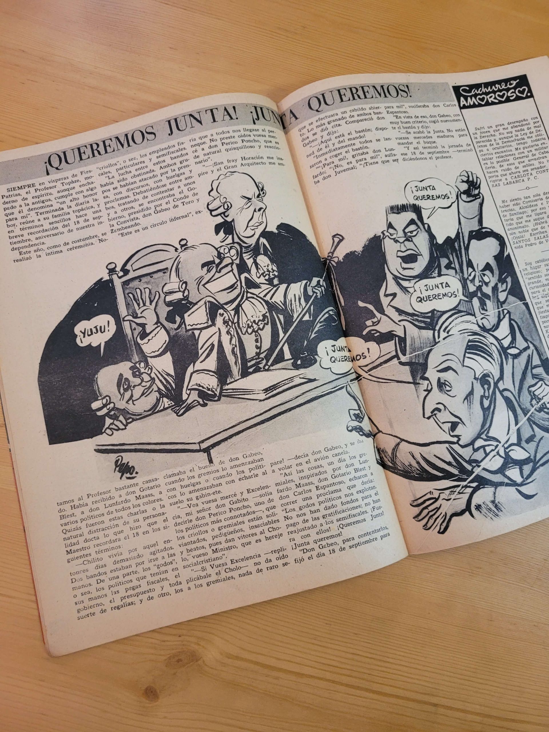 Pack TOPAZE años 50s -Portadas Gabriel Gonzáles Videla- (x5) - Imagen 6