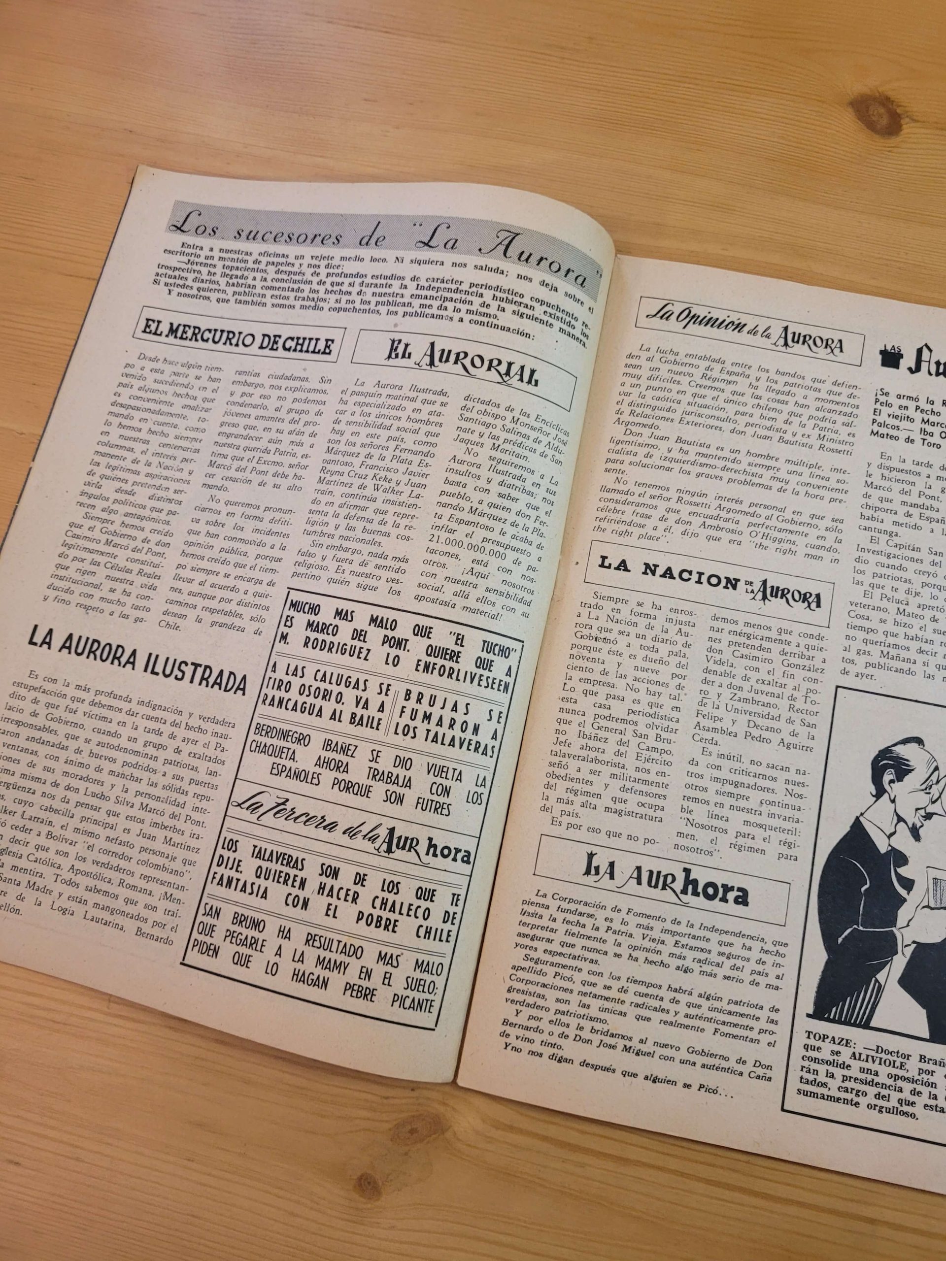 Pack TOPAZE años 50s -Portadas Gabriel Gonzáles Videla- (x5) - Imagen 8