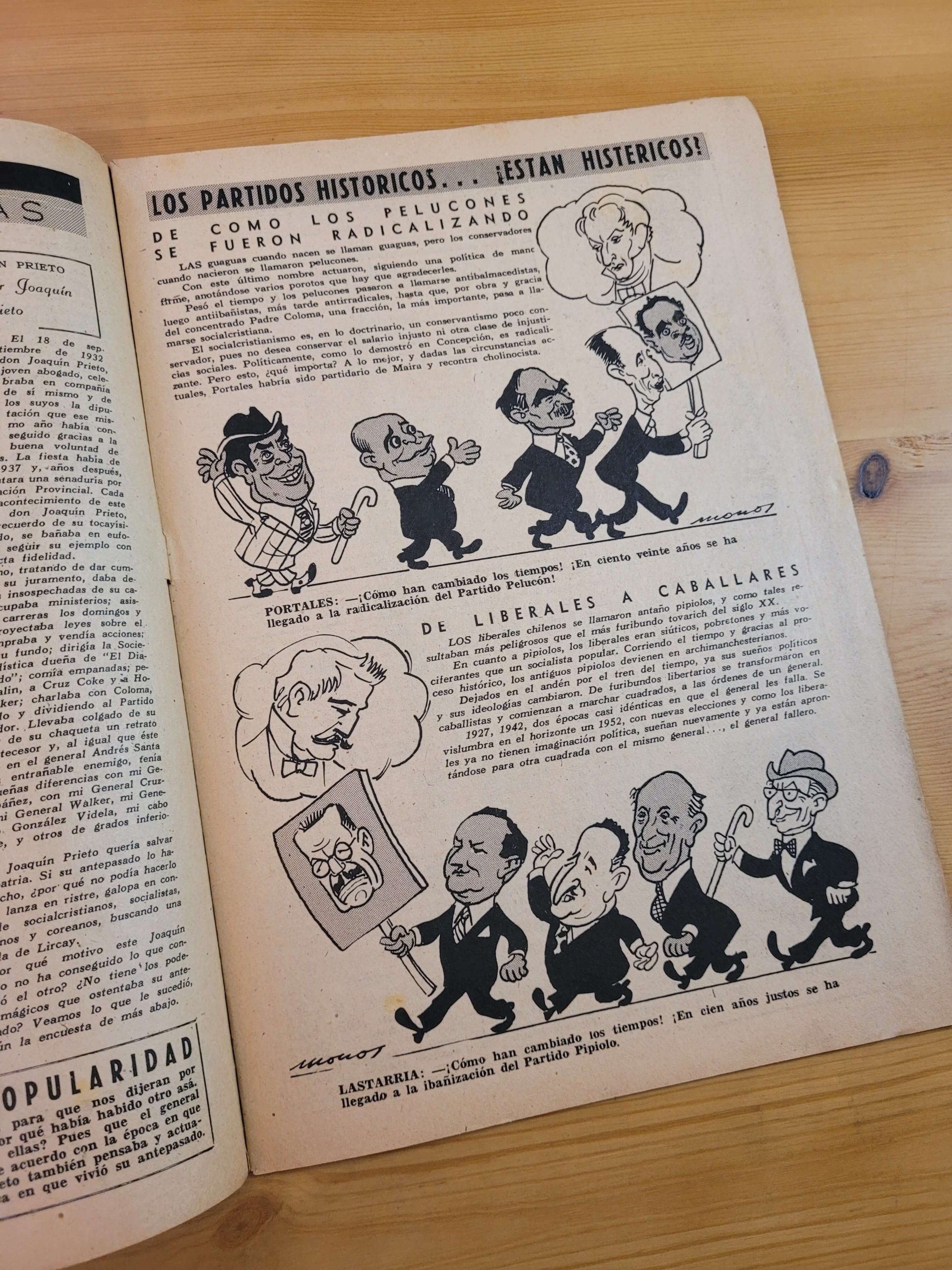 Pack TOPAZE años 50s -Portadas Gabriel Gonzáles Videla- (x5) - Imagen 7