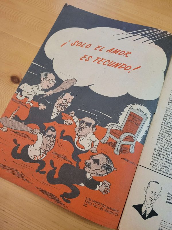 Pack TOPAZE años 50s -Portadas Gabriel Gonzáles Videla- (x5)