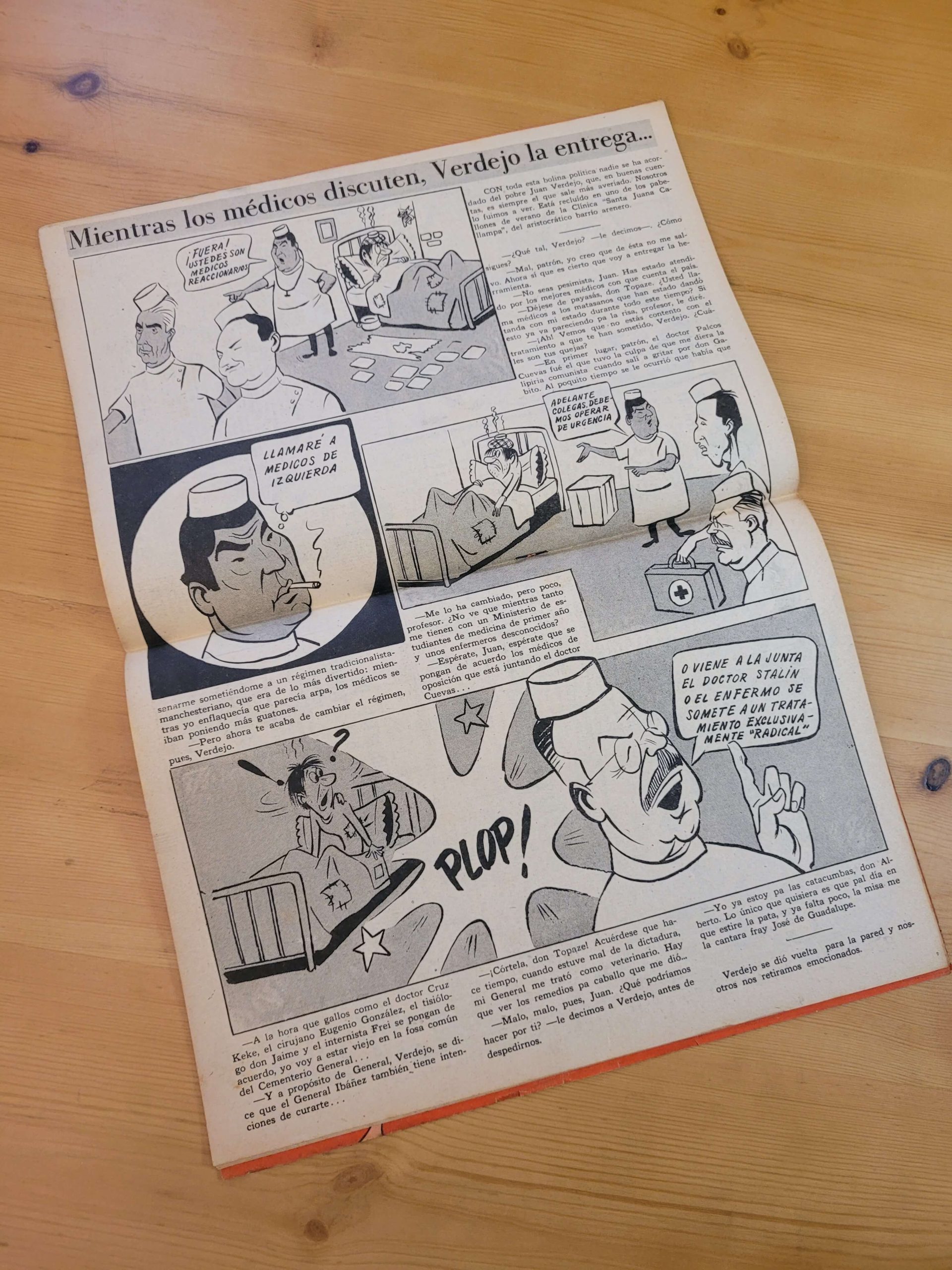 Pack TOPAZE años 50s -Portadas Gabriel Gonzáles Videla- (x5) - Imagen 9