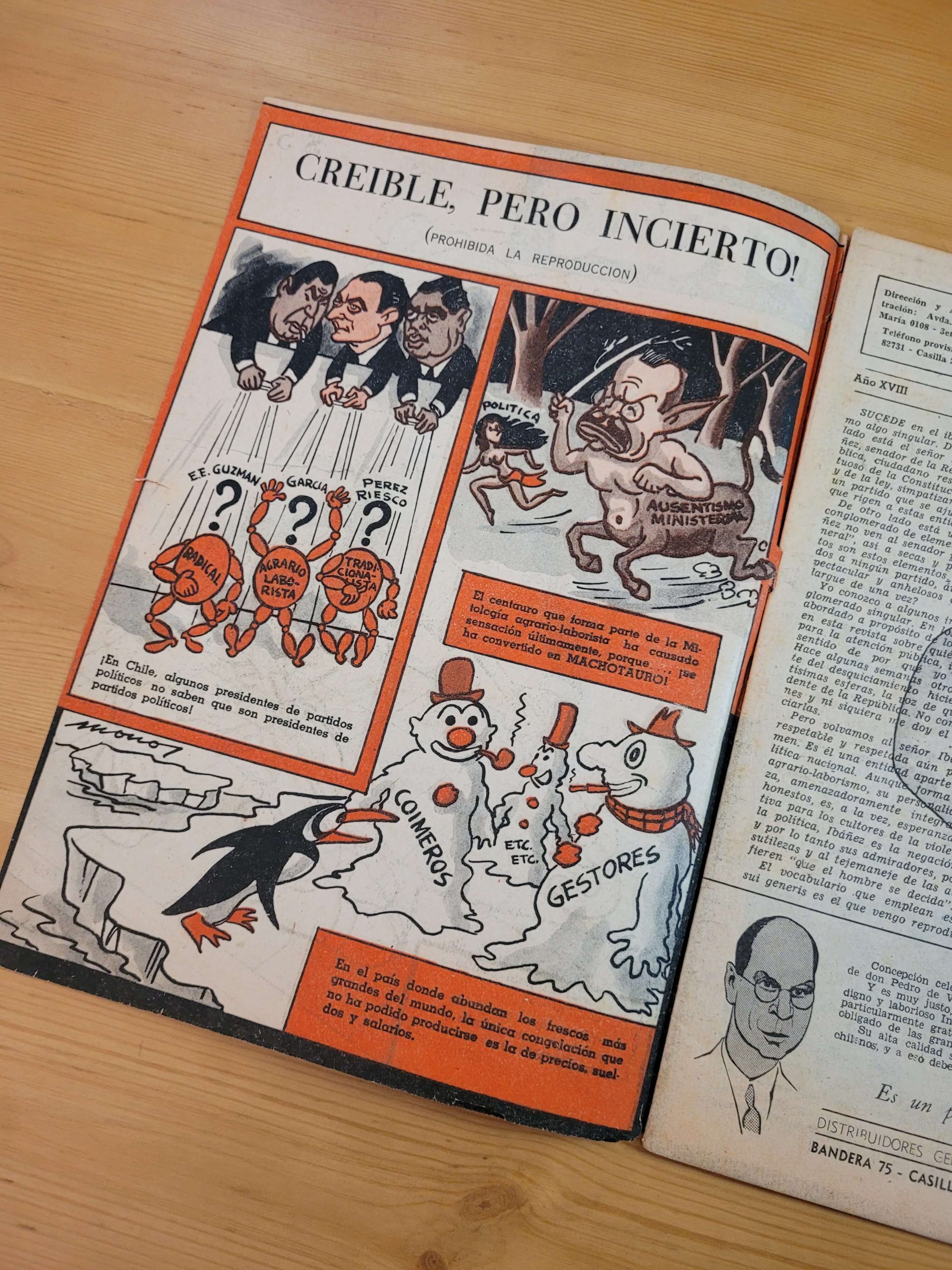 Pack TOPAZE años 50s -Portadas Gabriel Gonzáles Videla- (x5) - Imagen 13