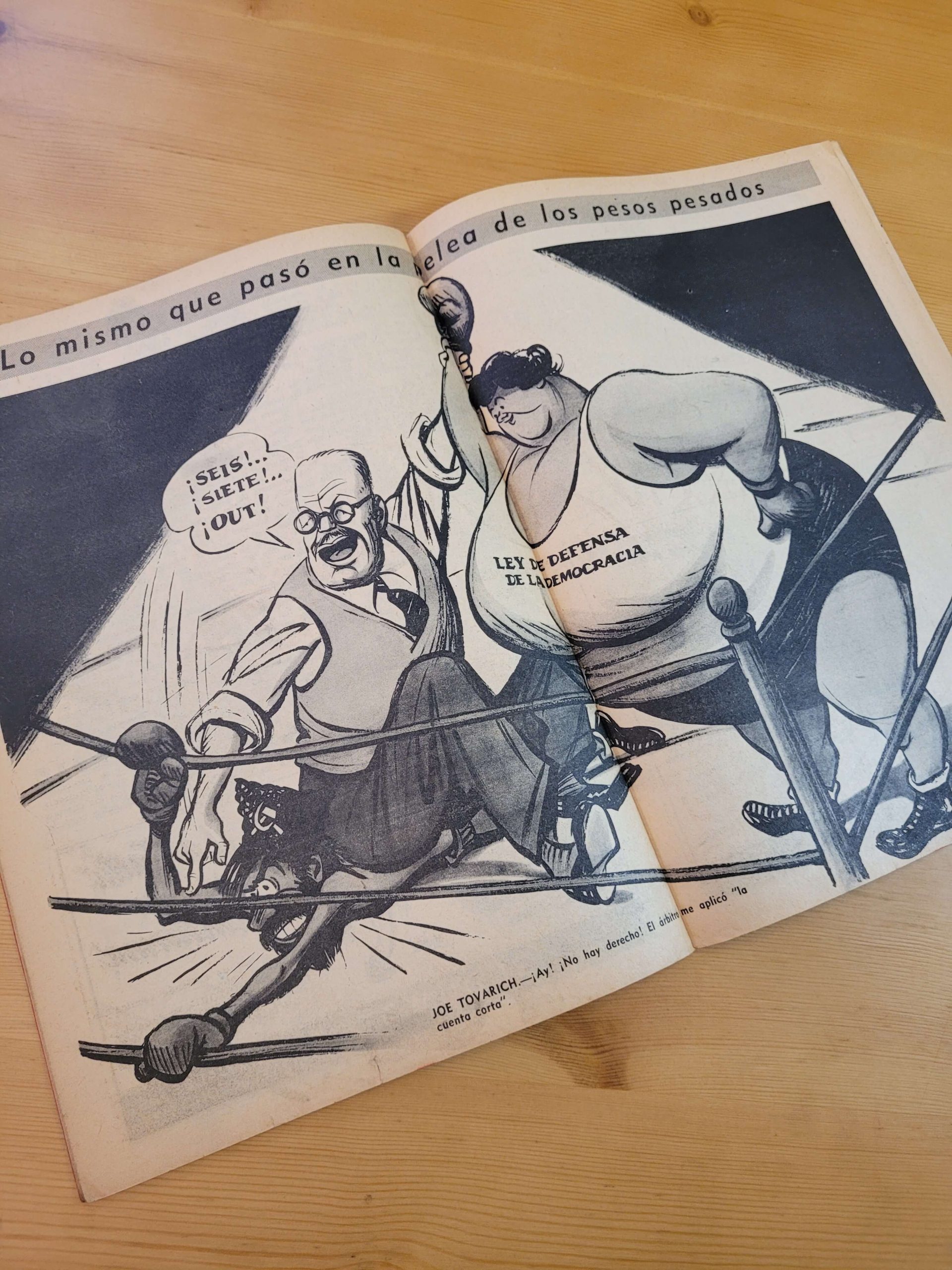 Pack TOPAZE años 50s -Portadas Gabriel Gonzáles Videla- (x5) - Imagen 16