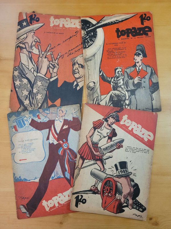 Pack TOPAZE años 40s n°3 (x4)