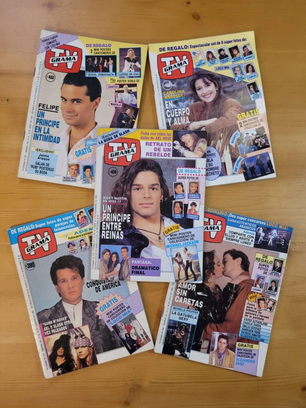 Pack TV GRAMA -1992- (x5)