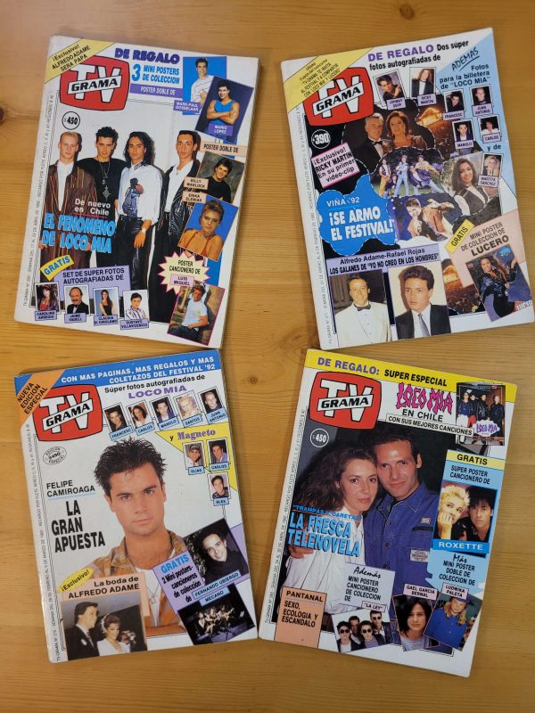 Pack TV GRAMA -1992- (x4)
