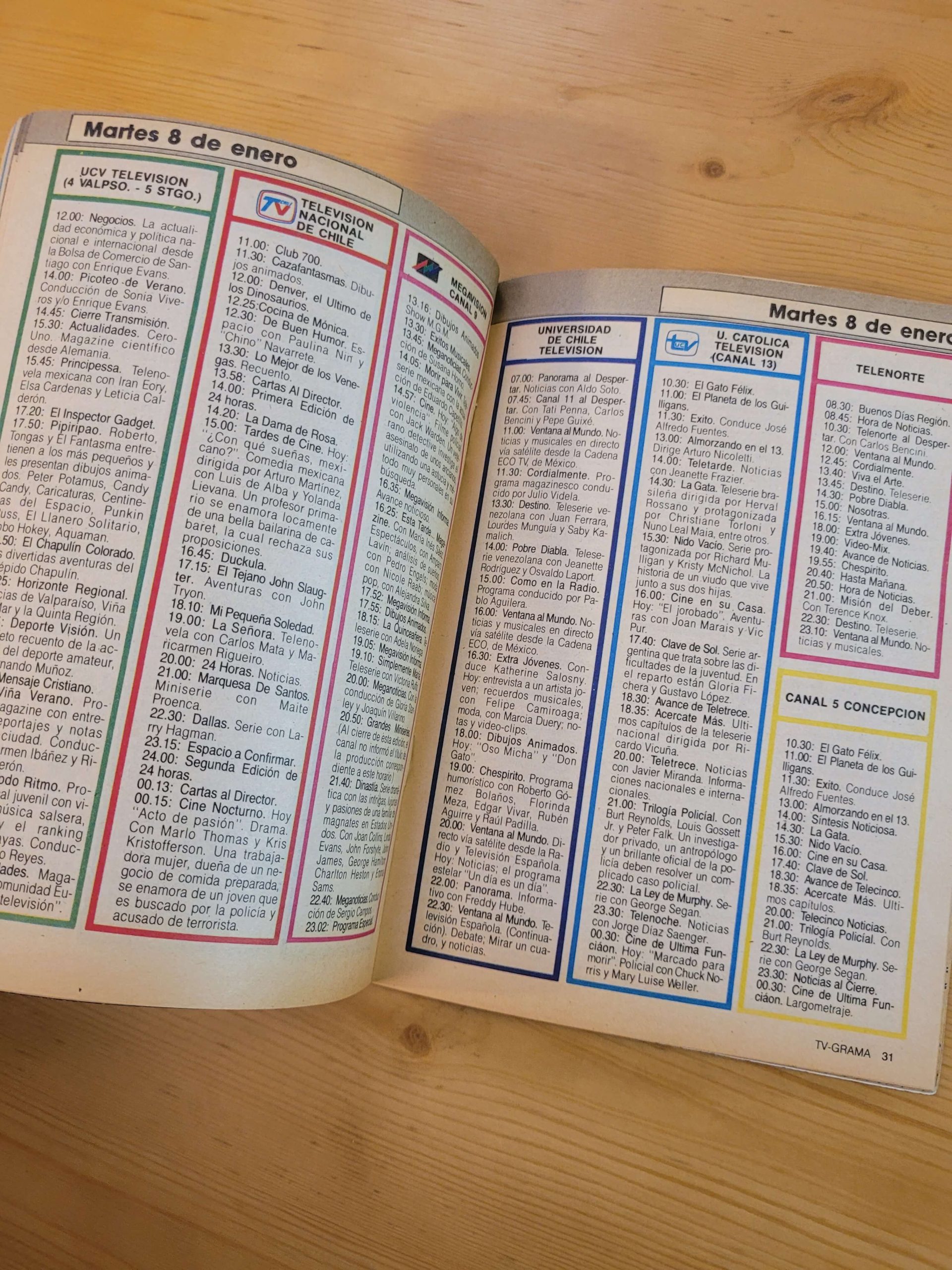 Pack TV GRAMA -1991- (x5) - Imagen 4