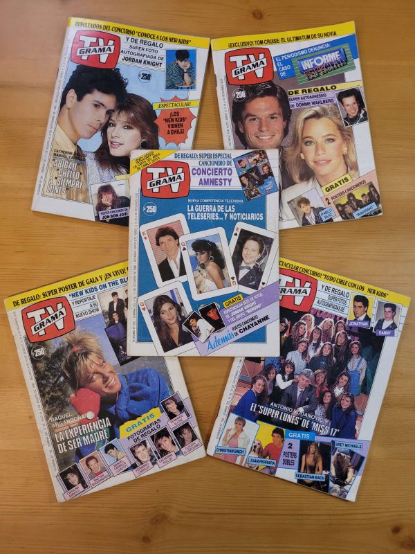 Pack TV GRAMA -1990- (x5)